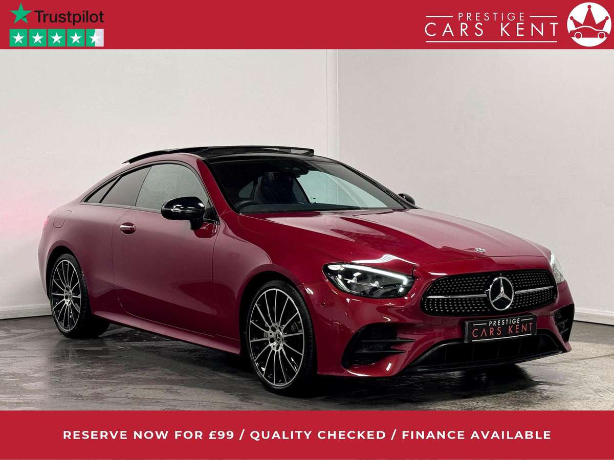 Mercedes Benz E Class Coupe £30,140 - £45,901