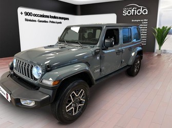 Photo Jeep Wrangler Unlimited 2.0 T 380ch 4xe Sahara Command Trac