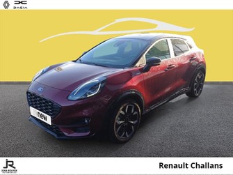Photo Ford Puma 1.0 Flexifuel 125ch S&S mHEV ST-Line X Vivid Ruby Edition