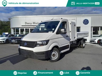 Photo Volkswagen Crafter PlatCb 50 (détaré 3,5 t) L4 2.0 TDI 163ch Business Propulsion RJ BVA8 Business + plateau