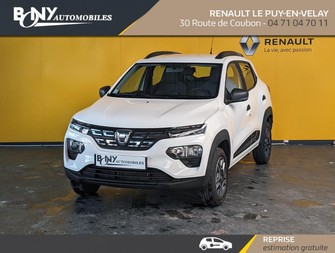 Photo Dacia Spring Achat Intégral Business 2020
