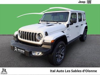 Photo Jeep Wrangler Unlimited 2.0 T 380ch 4xe Sahara Command Trac