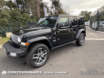Photo Jeep Wrangler Unlimited 4xe 2.0 T 380 ch PHEV 4x4 BVA8 Sahara