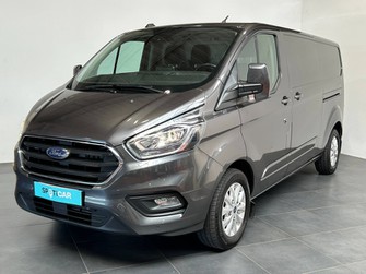 Photo Ford Transit Custom Fg 300 L2H1 2.0 130 BVA6 / Gps / TVA récup / Kit bois / 2 portes latérales