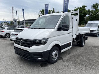 Photo Volkswagen Crafter CHASSIS BENNE CRAFTER CSC BENNE COFFRE GRUAU PROP (RJ) 50 L3 2.0 TDI 163CH