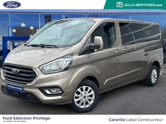 Photo Ford Transit Custom Fg 320 L2H1 2.0 EcoBlue 130 Cabine Approfondie Limited