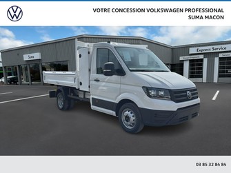 Photo Volkswagen Crafter CHASSIS CABINE CRAFTER CSC BENNE COFFRE GRUAU PROP (RJ) 50 L3 2.0 TDI 163CH