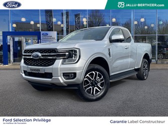 Photo Ford Ranger SUPER CAB 2.0 EcoBlue 205 ch - Stop & Start Diesel BV10 Automatique - e-4WD LIMITED