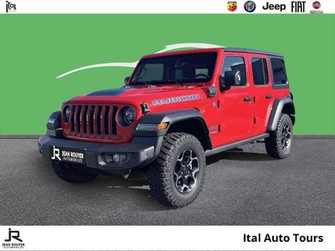 Photo Jeep Wrangler Unlimited 2.0 T 380ch 4xe/Hybride Rubicon Rock-Trac/1ère MAIN/PAS DE MALUS