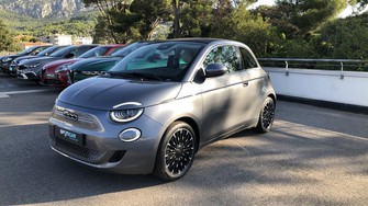 Photo Fiat 500 500e Cabriolet 500C e 118 ch La Prima