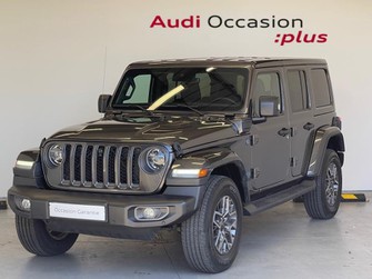 Photo Jeep Wrangler Unlimited 2.0 T 380ch 4xe 80th Anniversary Command-Trac