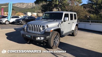 Photo Jeep Wrangler Unlimited 4xe 2.0 l T 380 ch PHEV 4x4 BVA8 Overland