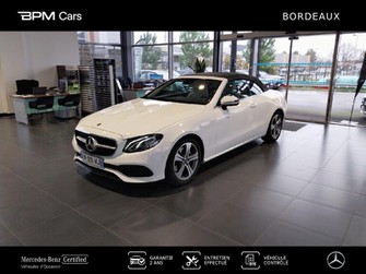 Photo Mercedes Classe E Classe E Cabriolet 220 d 194ch Executive 9G-Tronic