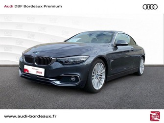 Photo Bmw Serie 4 Coupe Série 4 F33 LCI Cabriolet Cab 420i 184 ch BVA8 Luxury