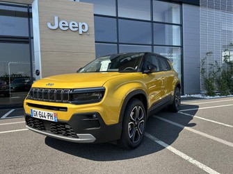 Photo Jeep Avenger ELECTRIQUE 115 kW 4x2 Summit 5p