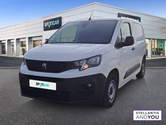 Photo Peugeot Partner FGN FOURGON STANDARD 650 KG BLUEHDI 100 S&S BVM5 ASPHALT