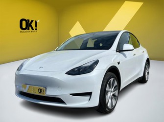 Photo Tesla Model Y 347 Base RWD Bluetooth Led GPS Régul Toit pano TVA