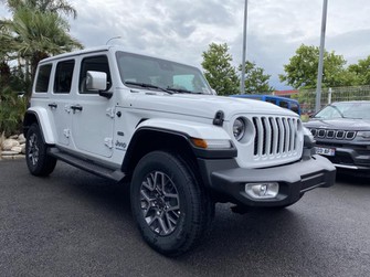 Photo Jeep Wrangler Unlimited 2.0 T 380ch 4xe Overland Command-Trac MY23