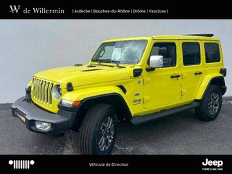 Photo Jeep Wrangler Wrangler Unlimited 4xe 2.0 l T 380 ch PHEV 4x4 BVA8