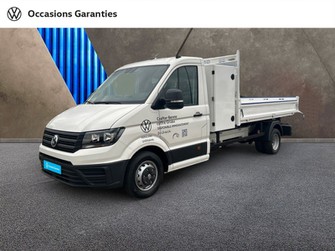 Photo Volkswagen Crafter Benne 50 (détaré 3,5 t) L4 2.0 TDI 163ch Business Propulsion RJ Business + benne coffre Grua