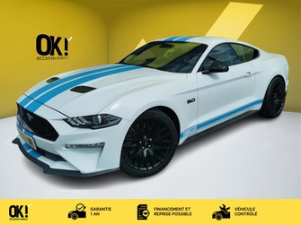 Photo Ford Mustang GT 5.0 V8 450 ch BVA10 COVERING BLANC Siège chauff