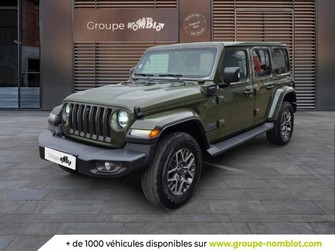 Photo Jeep Wrangler JL Unlimited 4xe 2.0 l T 380 ch PHEV 4x4 BVA8 80th Anniversary
