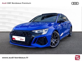 Photo Audi A3 Sportback Sportback 2.5 TFSI 407 S tronic 7 Quattro Performance