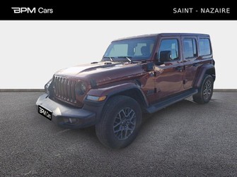 Photo Jeep Wrangler Unlimited 2.0 T 380ch 4xe 80th Anniversary Command-Trac