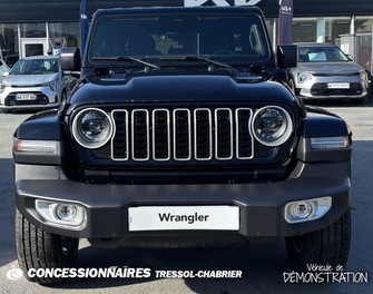 Photo Jeep Wrangler Unlimited 4xe 2.0 T 380 ch PHEV 4x4 BVA8 Sahara