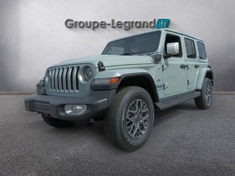 Photo Jeep Wrangler Unlimited 2.0 T 380ch 4xe Overland Command-Trac MY23