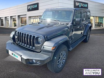 Photo Jeep Wrangler Unlimited 4xe 2.0 l T 380 ch PHEV 4x4 BVA8 First Edition