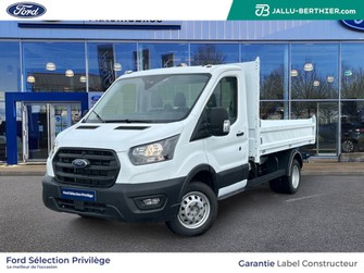 Photo Ford Transit Custom 2T CCb TRANSIT CHASSIS CABINE CHC P350 L2 2.0 ECOBLUE 130 S&S HDT EURO VI TREND BUSINESS 2P