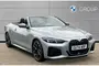2024 BMW 4 Series Convertible 420i M Sport 2dr Step Auto